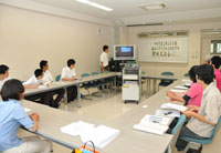 2010年、中村学園山陽高校と福岡工業大学社会環境学部との環境交流会